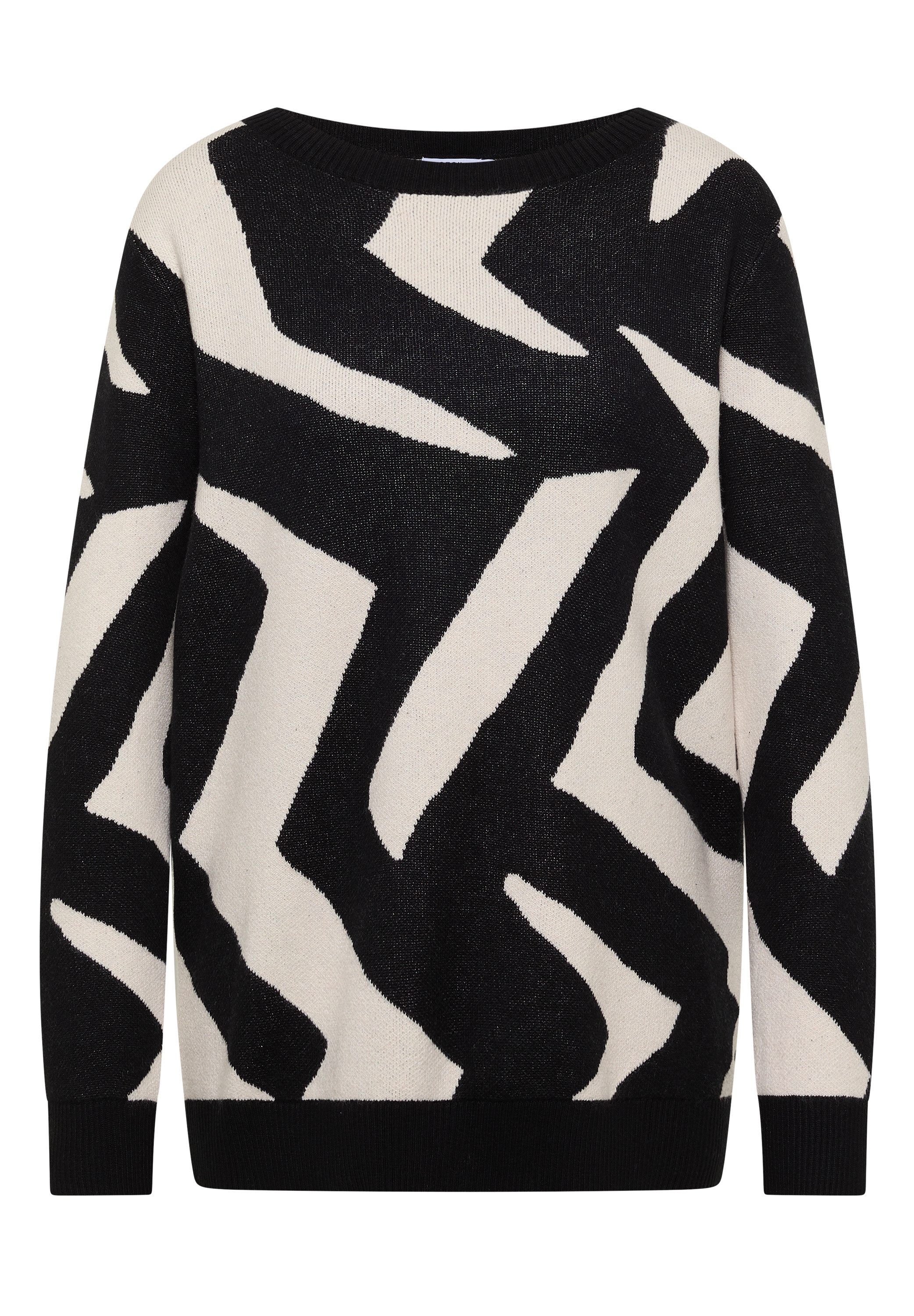 CECIL Strickpullover mit grafischem Muster