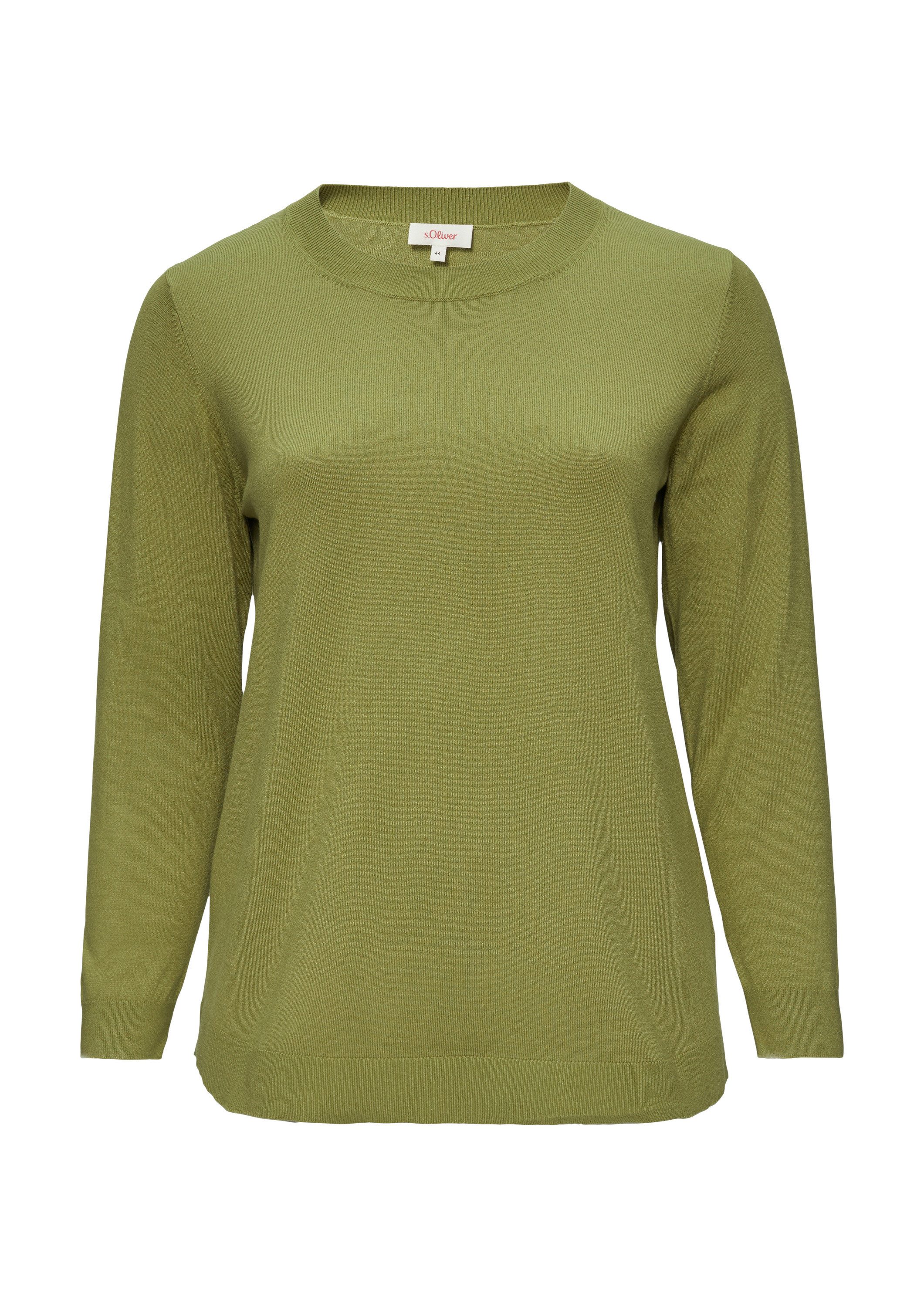 s.Oliver Longpullover Strickpullover (1-tlg) günstig online kaufen