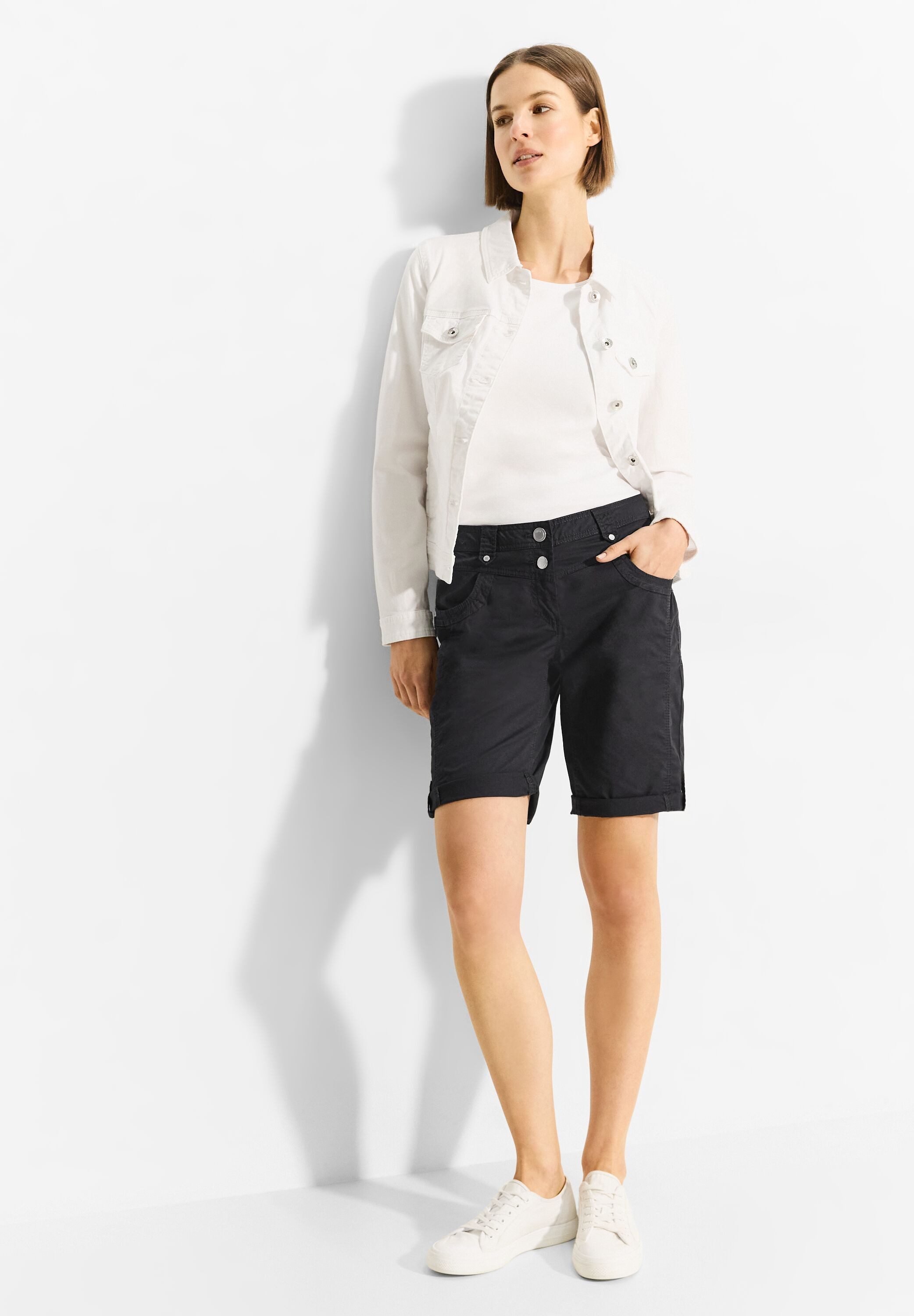 CECIL Shorts mit Turn-Up Funktion
