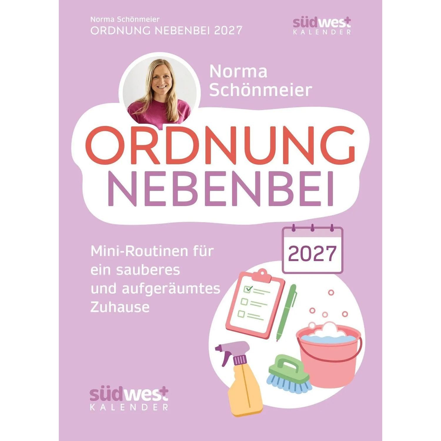 Südwest-Verlag Abreißkalender Ordnung nebenbei 2027 - Tagesabreißkalender zum Aufstellen oder...