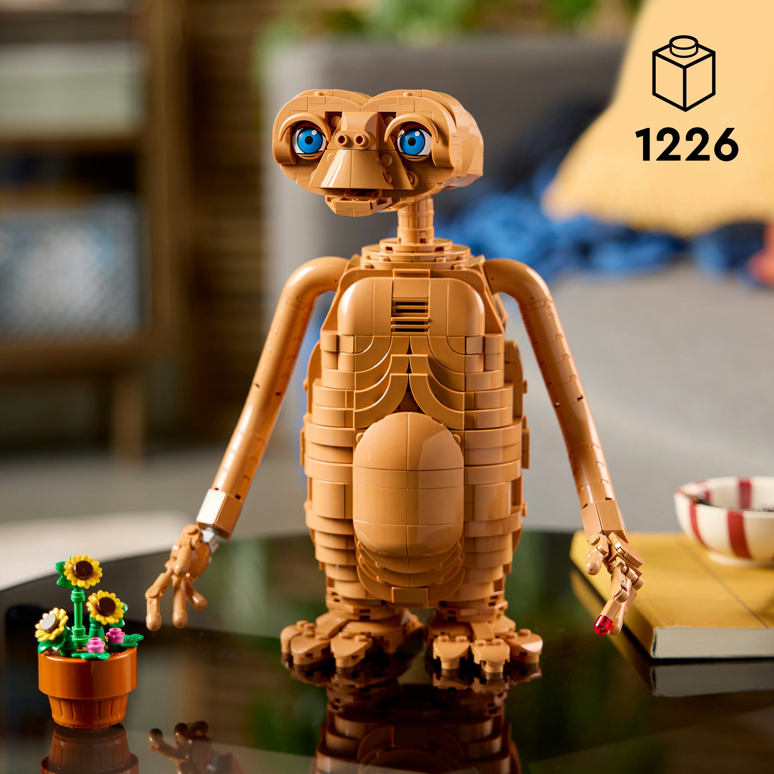 LEGO® E.T. the Extra-Terrestrial (21370), LEGO LEGO Ideas Konstruktionsspielsteine, (1226 St), Made in Europe