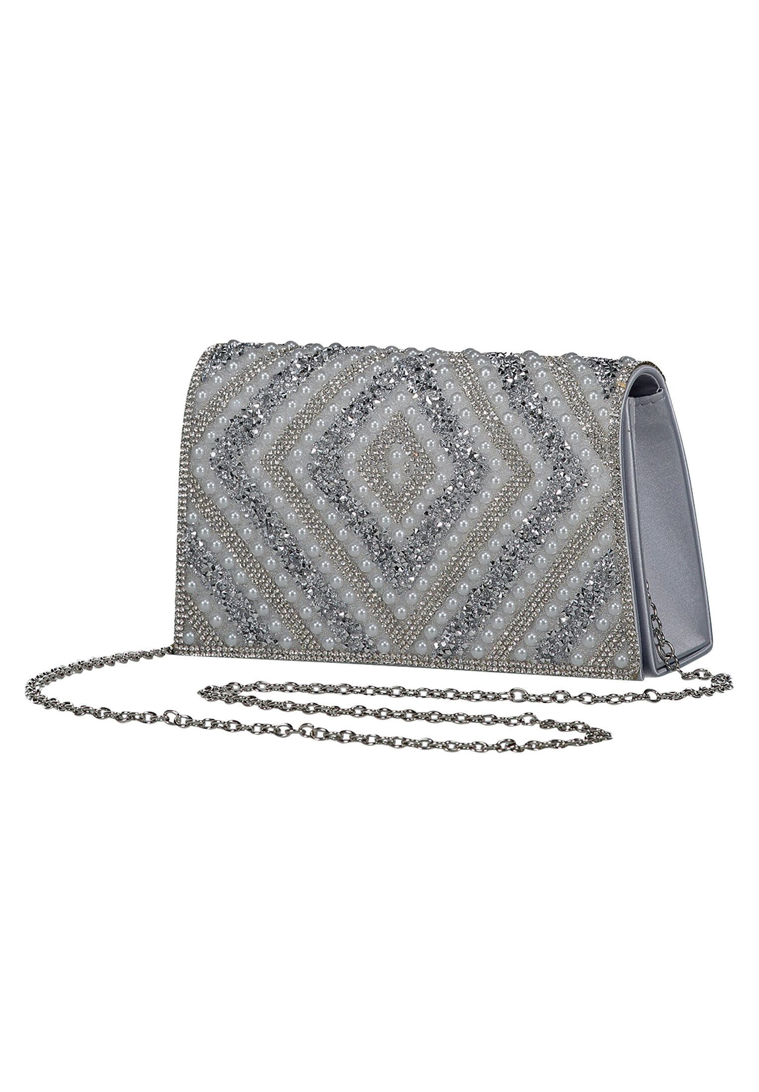 Vera Mont Abendtasche Damen im Glitzer-Look