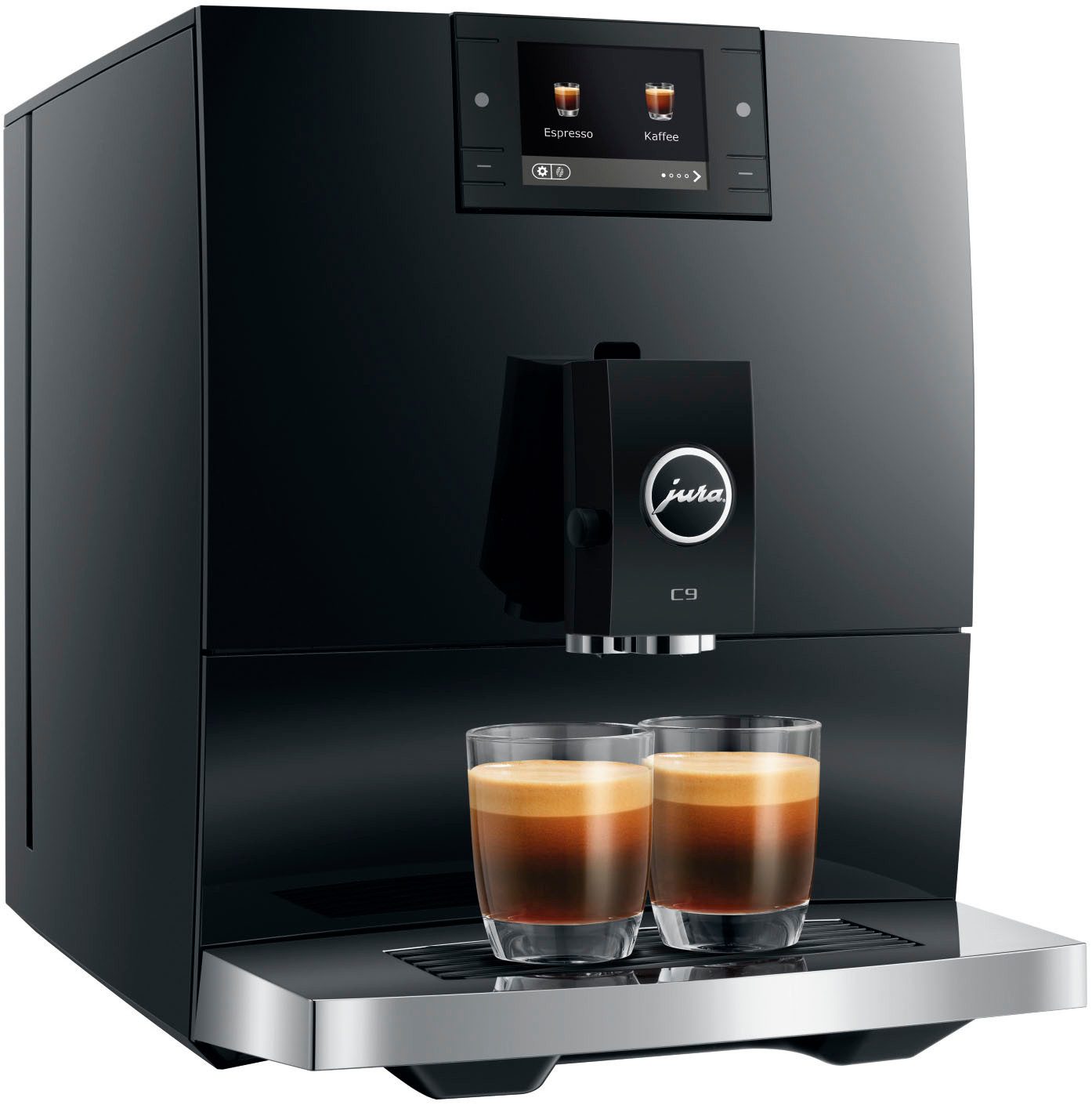 JURA Kaffeevollautomat 15753 C9 Piano Black (EA)