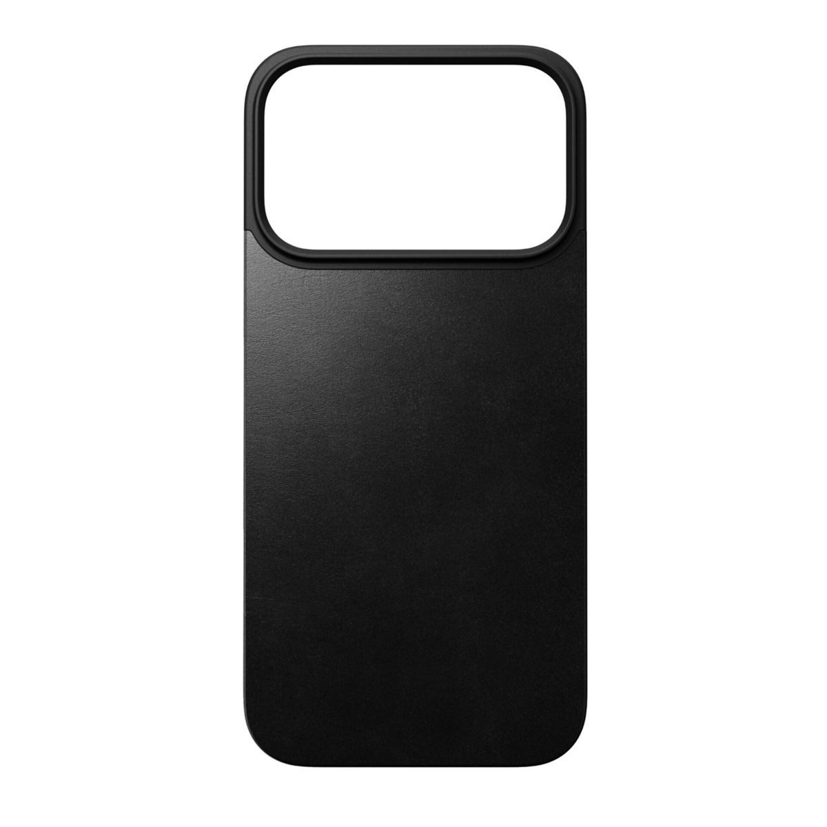 Nomad Smartphone-Hülle Magn. Leather Back MagSafe iPhone 17 Pro Black