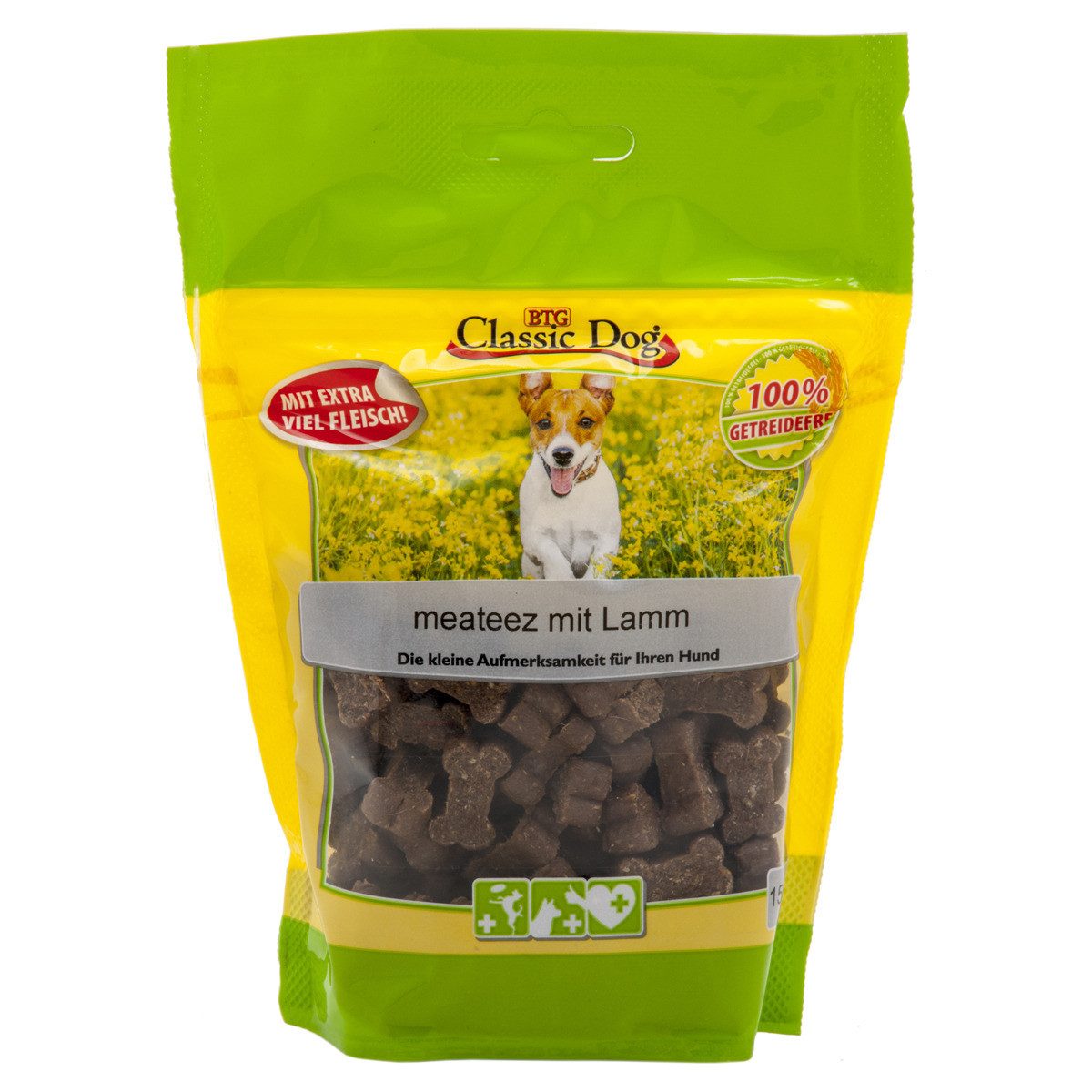 Classic Dog Maateez mit Lamm 150 g - 12 Stück, Snack für: Hund