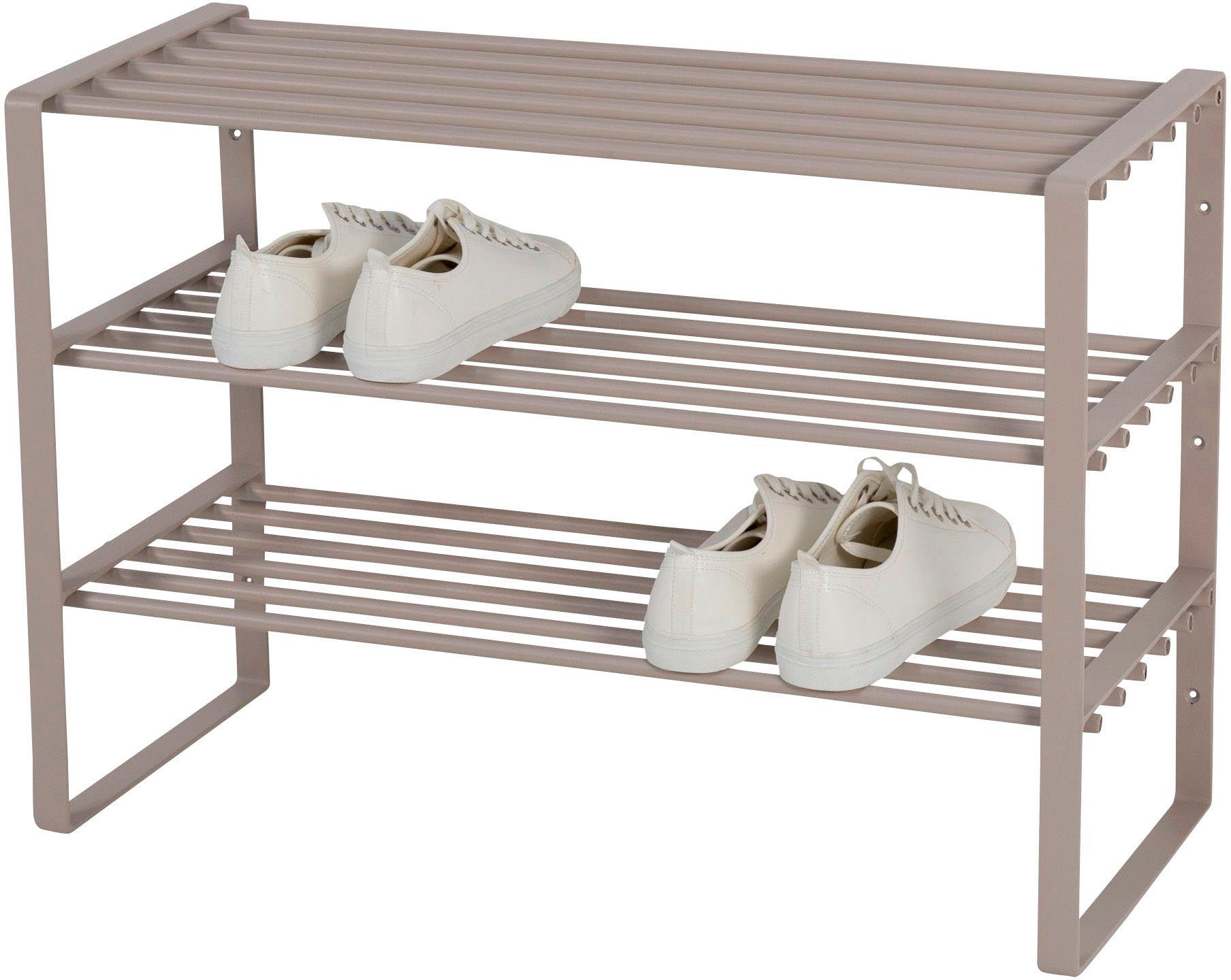 Spinder Design Schuhregal REX, 1-tlg., Regal aus Stahl, wahlweise Breite 70 cm oder 100 cm