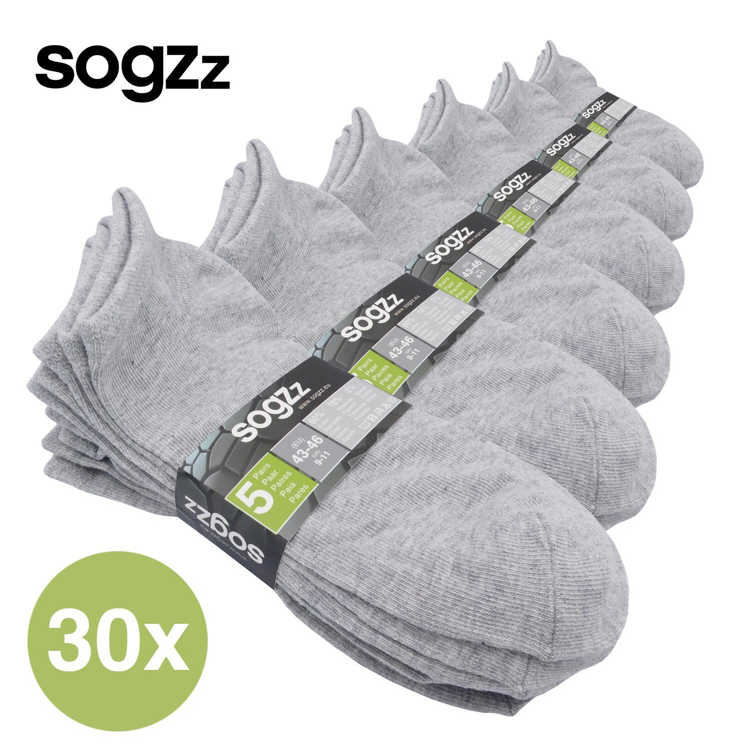 sogzz Sneakersocken 5-60 Paar Sneaker Socken günstig online kaufen