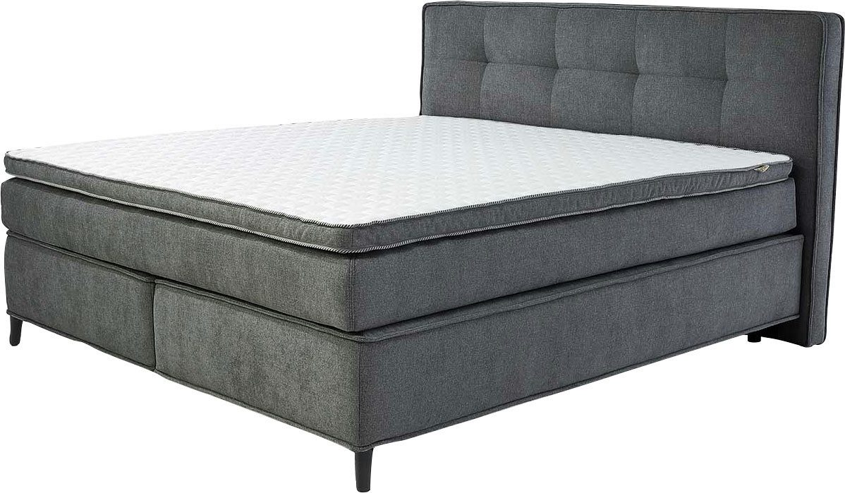 Jockenhöfer Gruppe Boxspringbett Capello, 7-Zonen-TTFK-Matratze, KS-Topper, 160x200 cm oder 180x200 cm, verschiedene Härtegrade wählbar