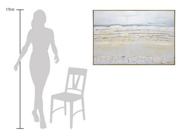 KUNSTLOFT Gemälde Ozean der Sehnsucht 122.5x82.5 cm, Leinwandbild 100% HANDGEMALT Wandbild Wohnzimmer