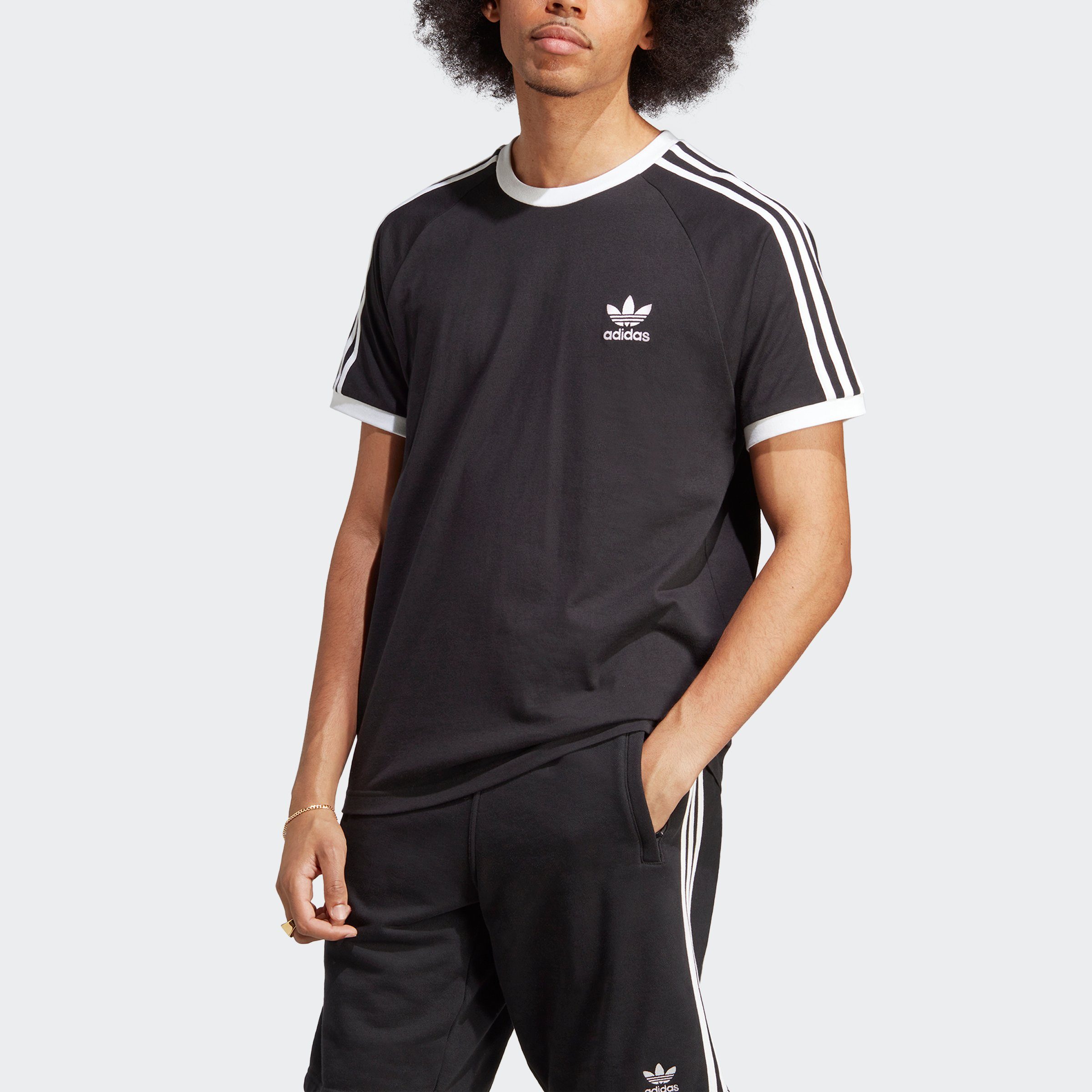 adidas Originals T-Shirt 3-STRIPES TEE Black