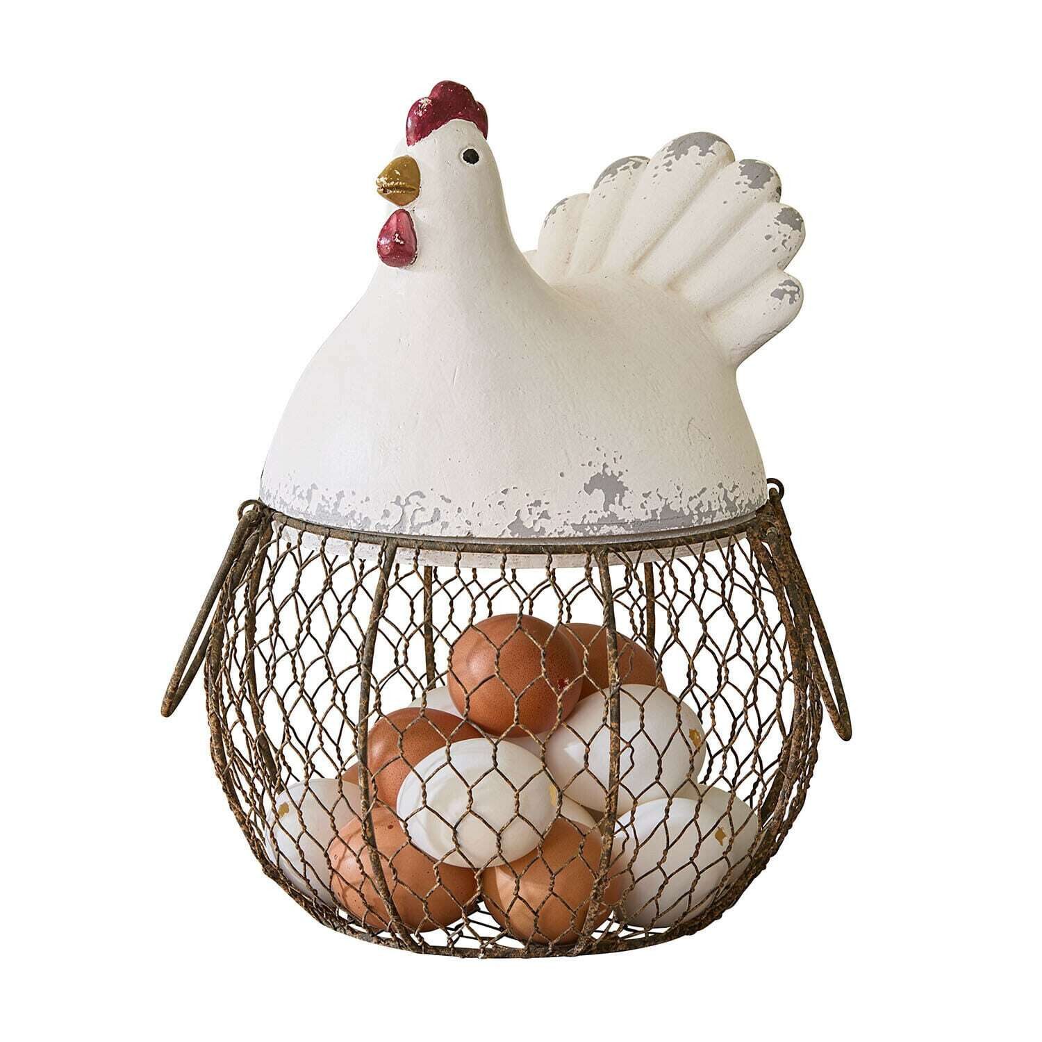 Mirabeau Dekokorb Korb Chavéreau weiß/braun (kein Set, kein Set)