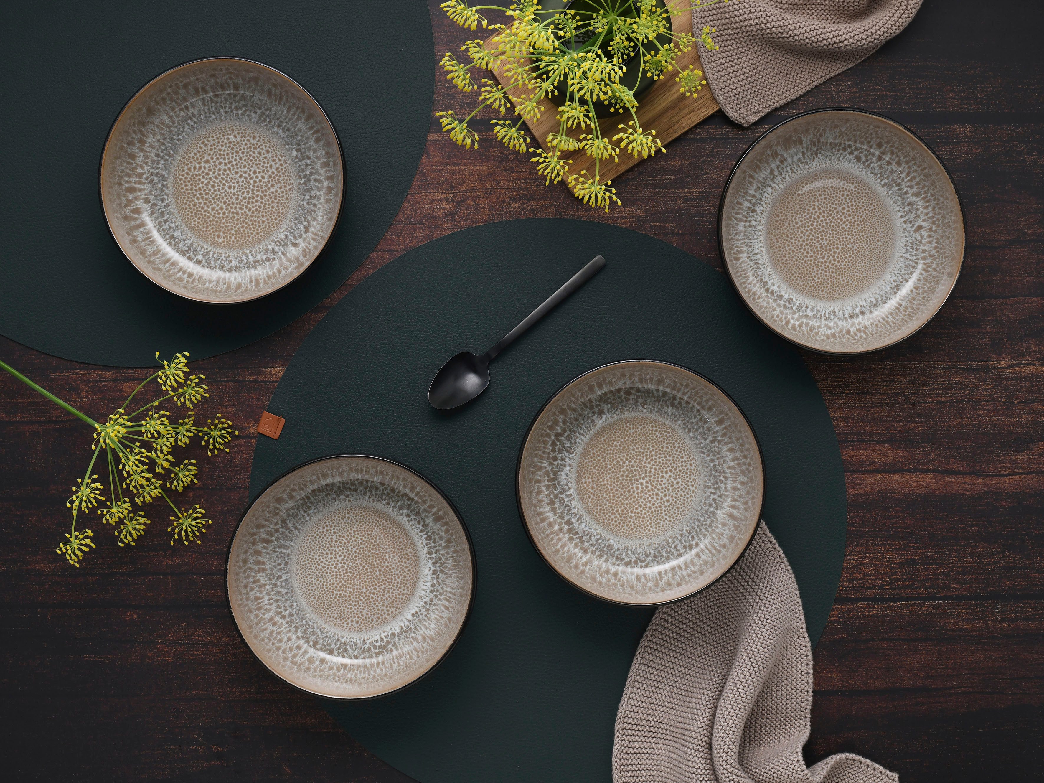 OTTO home Müslischale modernes Schüssel-Set Novalee, Geschirr-Set, Bowl, Steinzeug, (Set, 6-tlg), hohe Haltbarkeit, spülmaschinen- & mikrowellengeeignet, Reakti – Bild 5 von 5