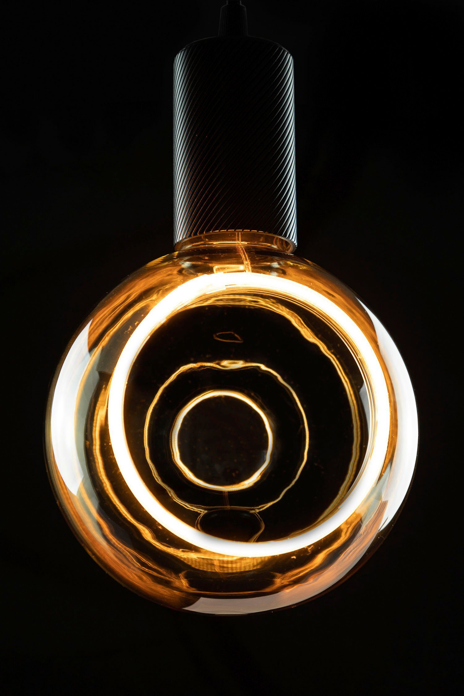 90°, - - Floating LED CRI dimmbar Globe LED LED-Leuchtmittel 4,5W, 90, gold Floating Extra-Warmweiß, 90°, 1 gold E27, St., 150 Globe 150 SEGULA E27,