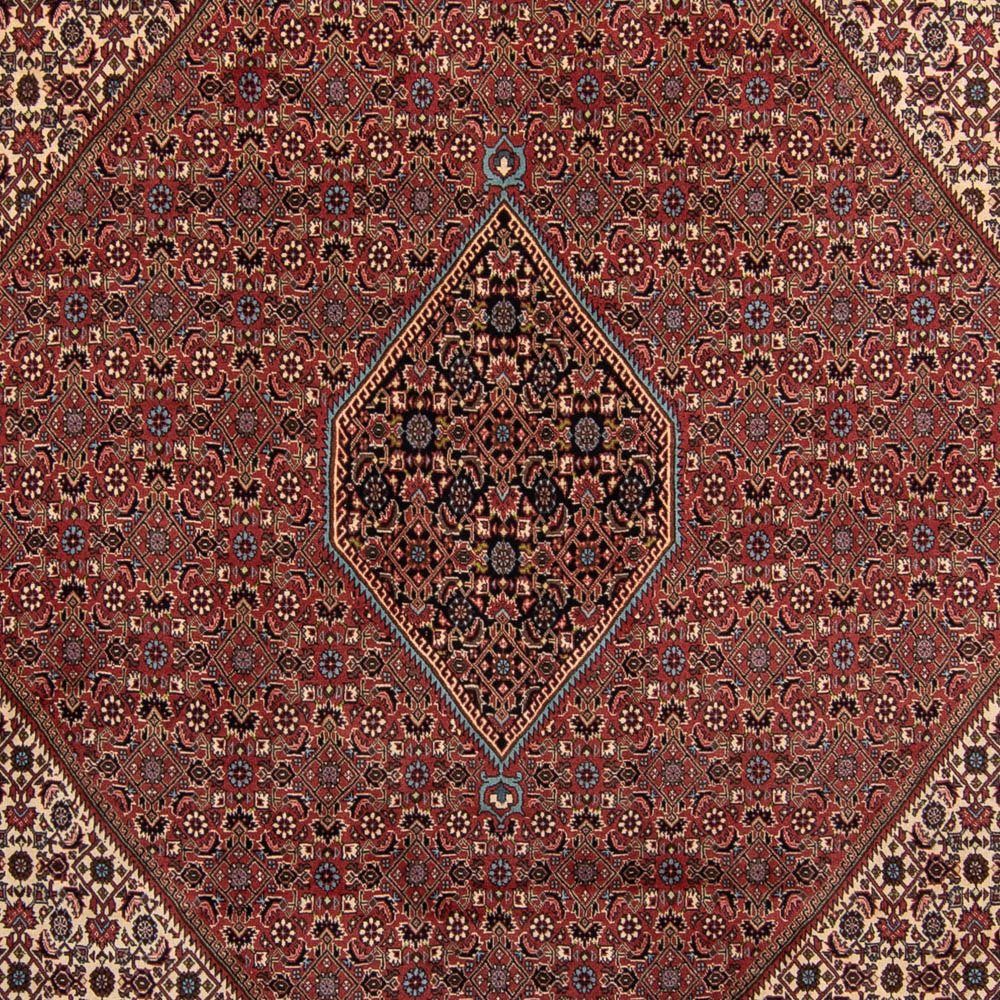 Orientteppich Perser - Bidjar x Handgeknüpft, 350 morgenland, - rechteckig, mm, Zertifikat Höhe: Einzelstück 15 Wohnzimmer, braun, mit - 248 cm