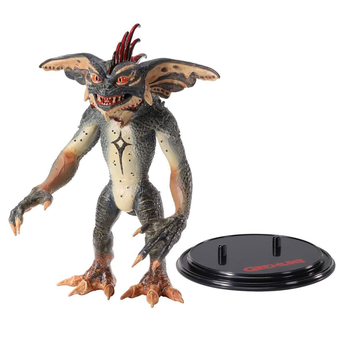 Noble Collection Sammelfigur Gremlins Bendyfigs Biegefigur Mohawk 16 cm (1 St), coole Biegefigur