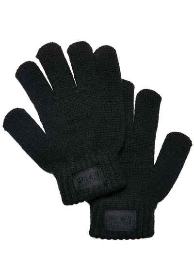 URBAN CLASSICS Baumwollhandschuhe Urban Classics Unisex Knit Gloves Kids