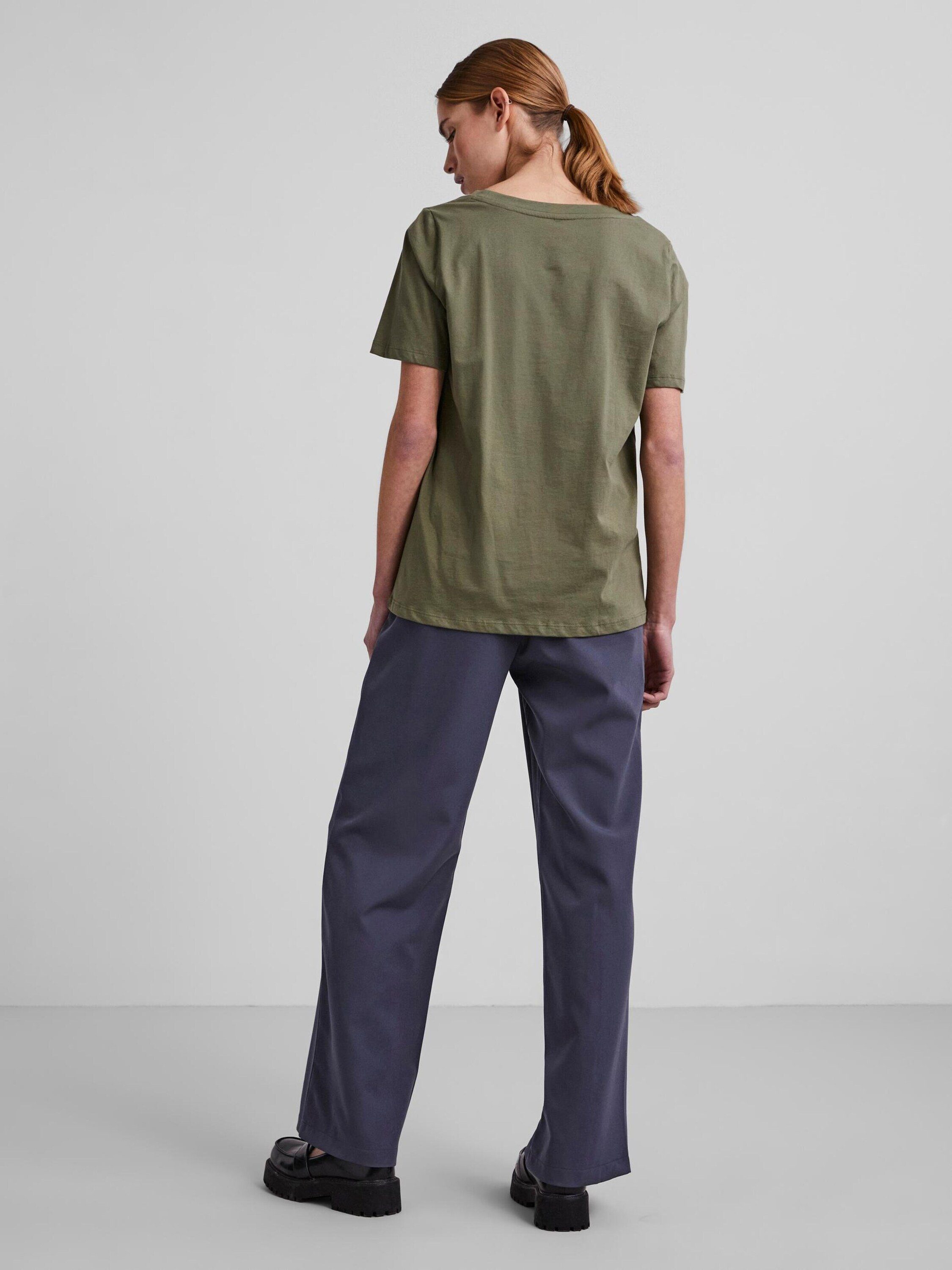 pieces T-Shirt Ria (1-tlg) Plain/ohne Details günstig online kaufen