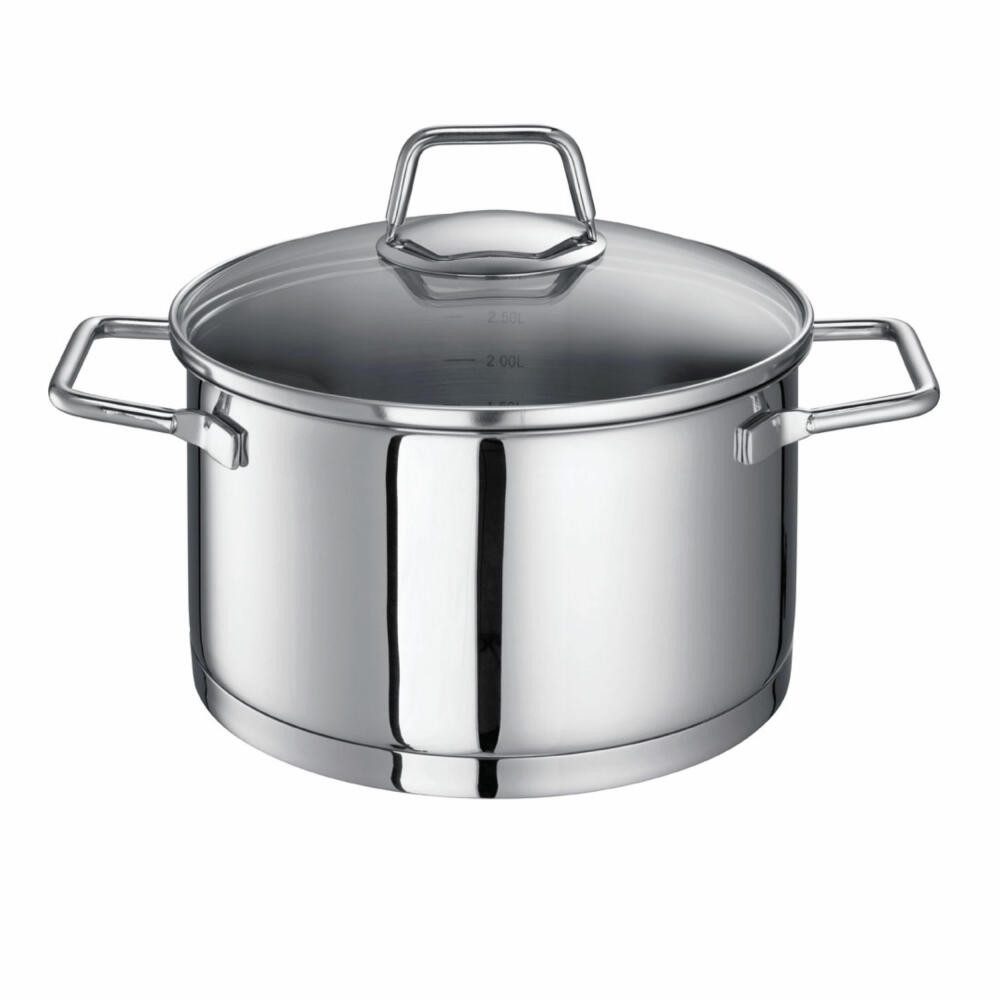 SCHULTE-UFER Fleischtopf Wega 3.5 L, Edelstahl 18/10