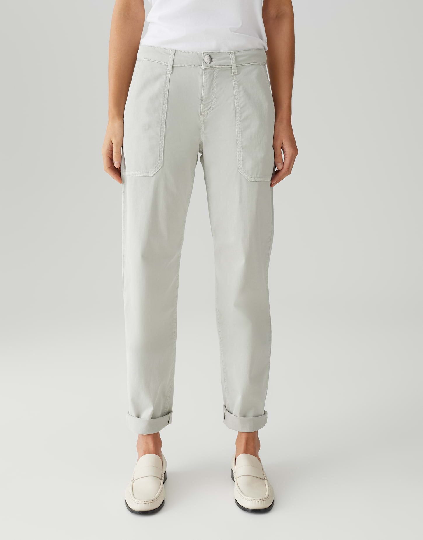 OPUS PANTS Chinohose LISANA COOL aus Baumwolle