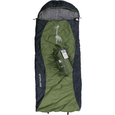 10T Kinderschlafsack »Kinderschlafsack Giraffe 300 Deckenschlafsack180x75 cm grün«