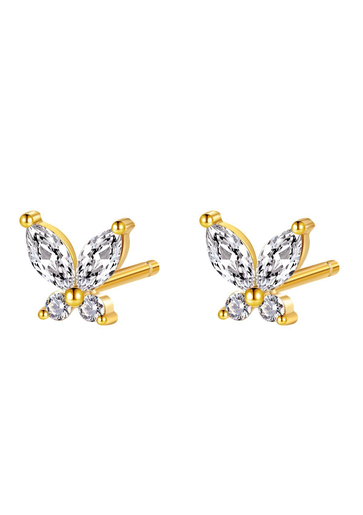 Hey Happiness Paar Ohrstecker Silber Schmetterling günstig online kaufen
