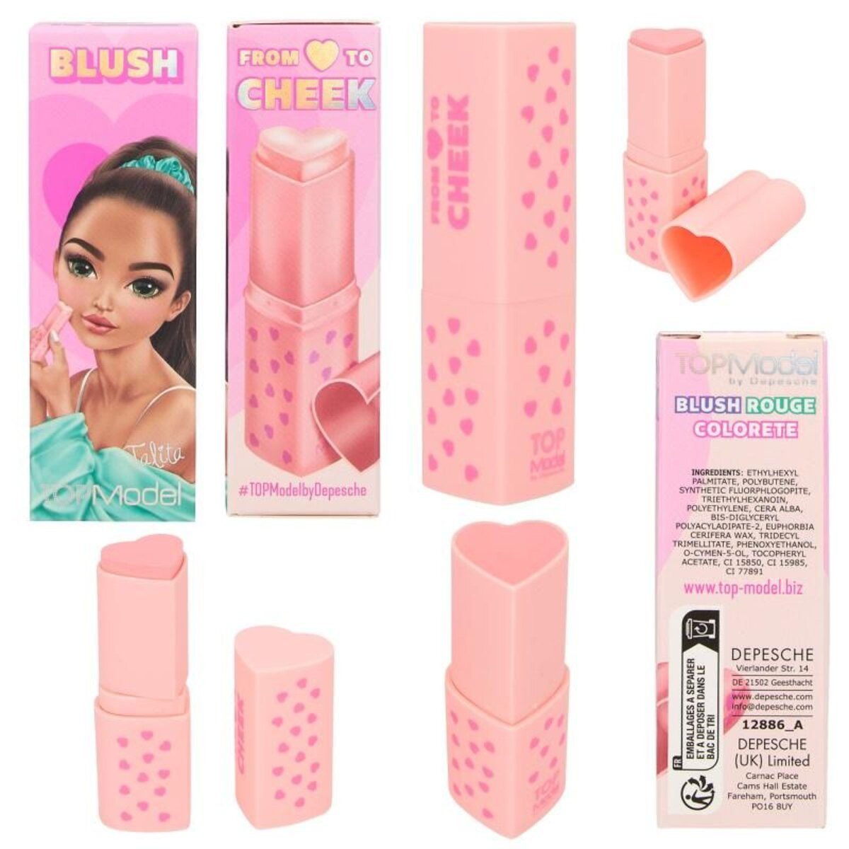 Depesche Lernspielzeug Depesche TOPModel Blush Stick günstig online kaufen