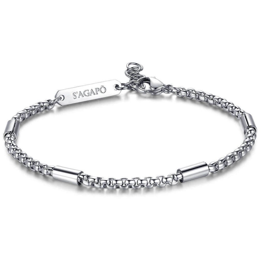 s'agapo Armband Steel bracelet Ripple SRP13
