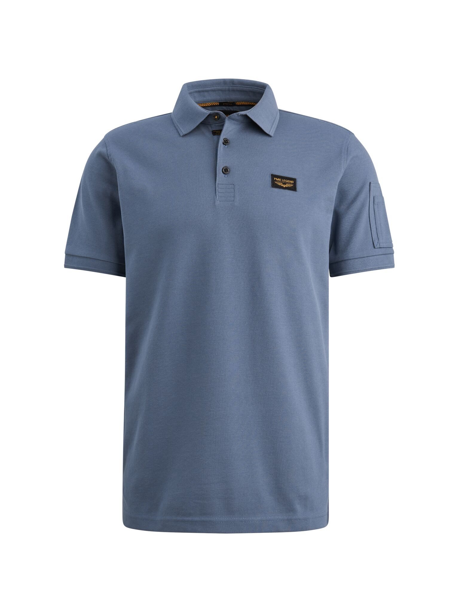 PME LEGEND Poloshirt American Classic - Shirt kurzarm Herren - Basic T-Shirt mit Polokragen