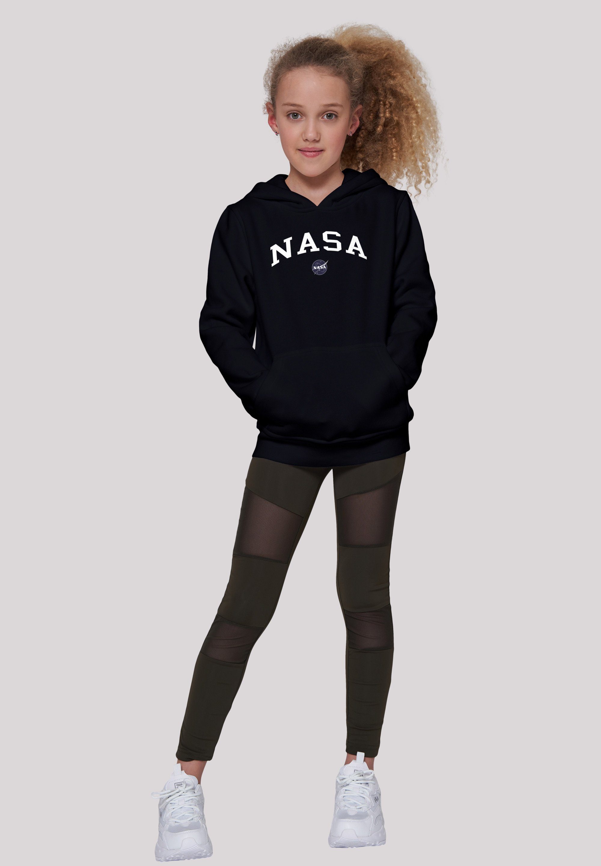 Unisex Kinder,Premium Sweatshirt Merch,Jungen,Mädchen,Bedruckt F4NT4STIC Logo Collegiate NASA