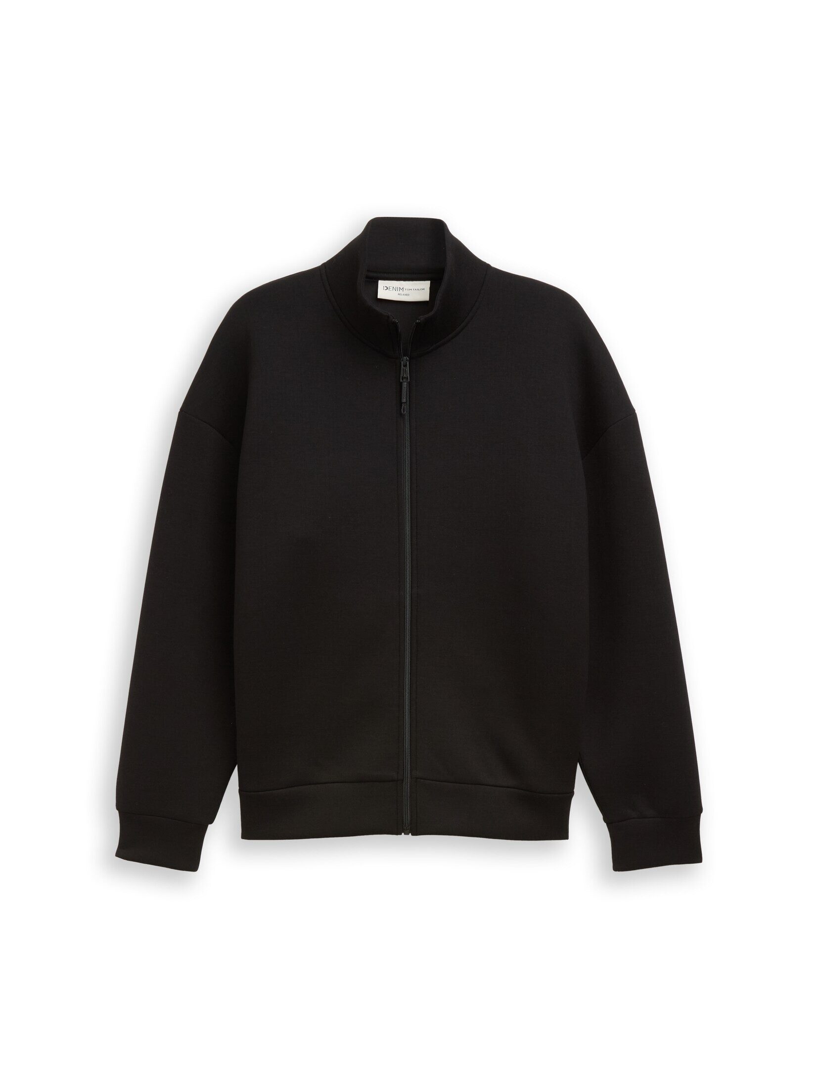 TOM TAILOR Denim Sweatjacke Strick & Sweatshirts Relaxed Scuba Sweatjacke