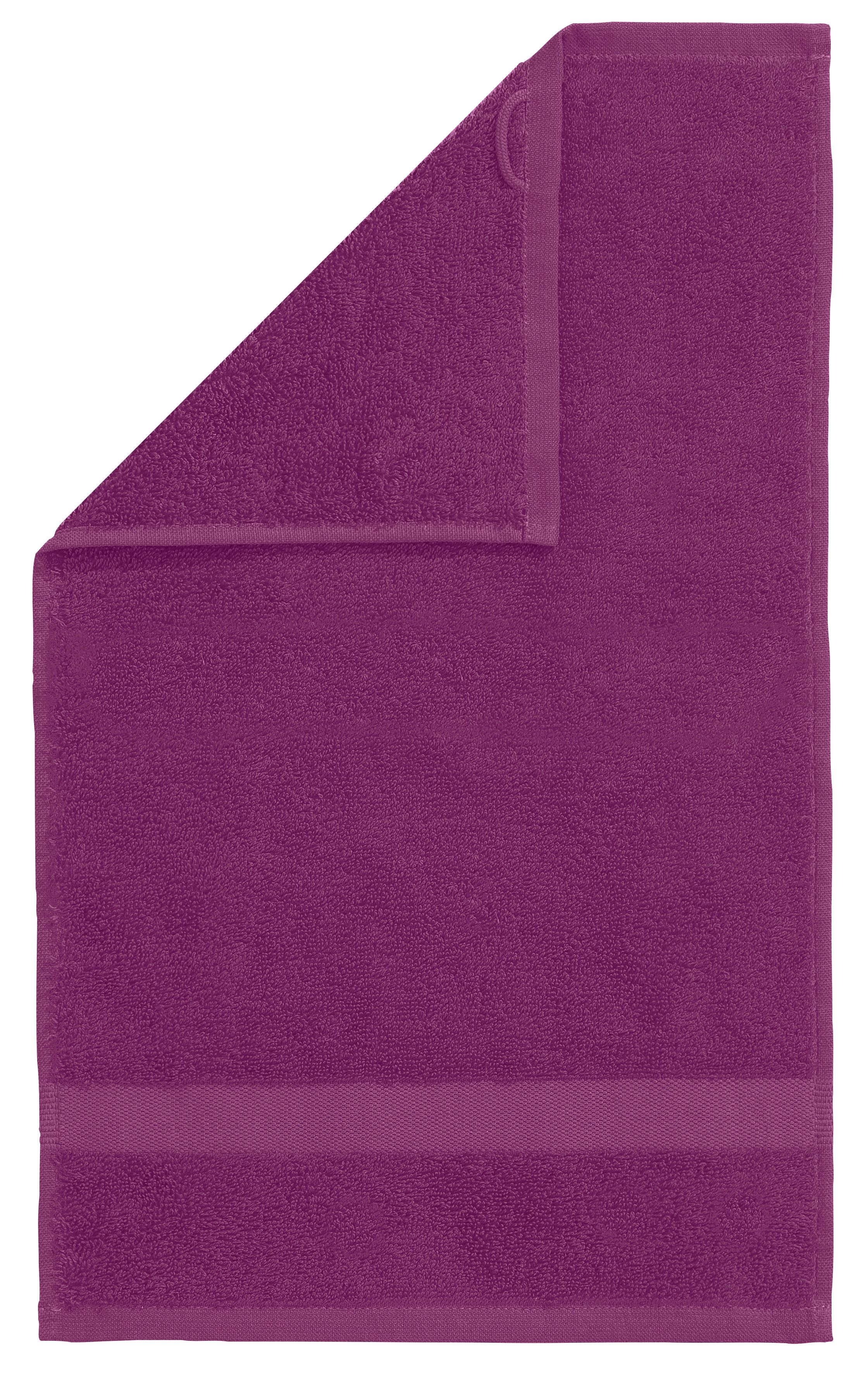 OTTO home Gästehandtücher Vanessa, 8 Gästehandtücher, 30x50cm, in Standard- und Premium-Qualität, Walkfrottee (Set, 8-St), Handtücher mit Bordüre, 100% Baumwoll – Bild 5 von 5