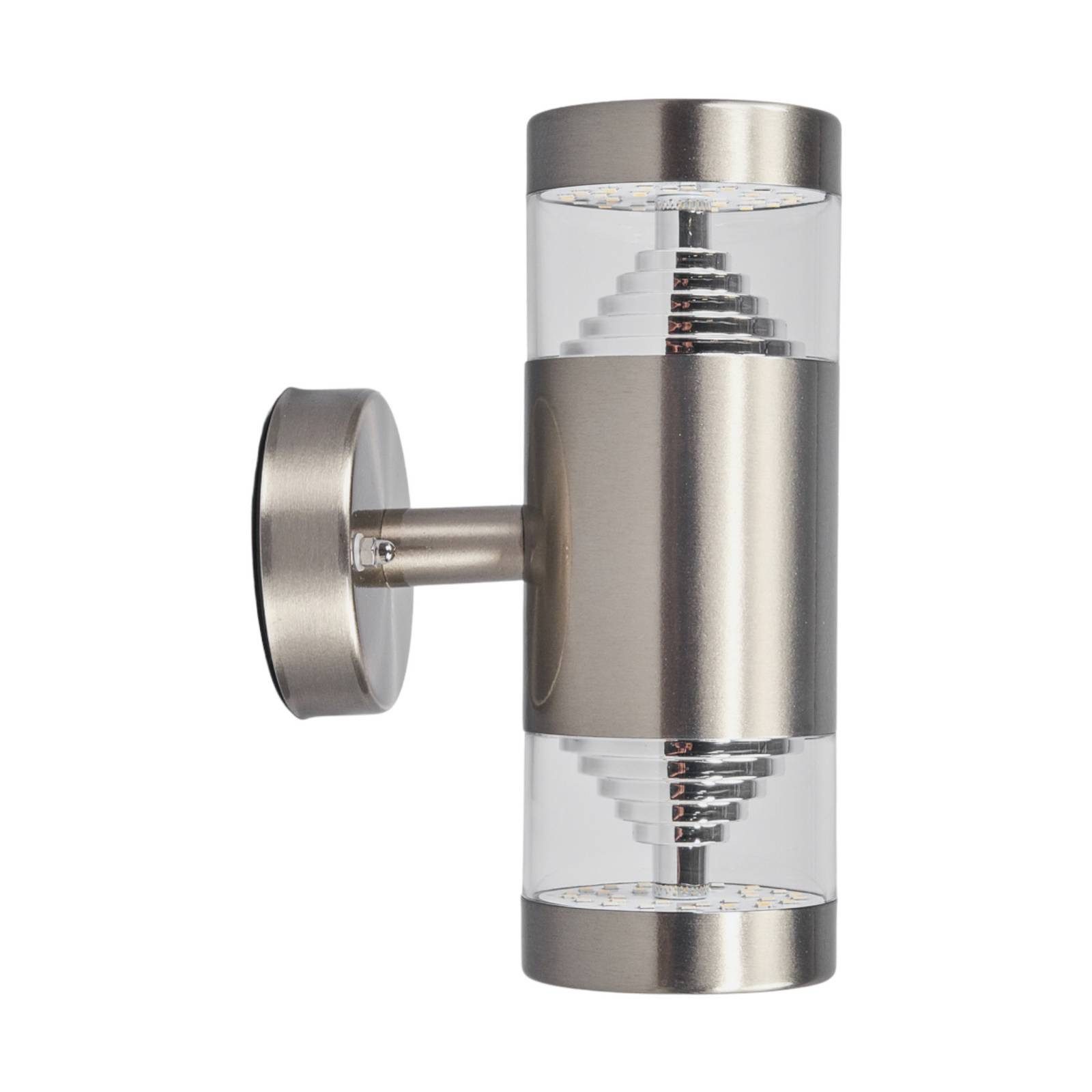 Lindby Außen-Wandleuchte Lanea, LED 9 W gesamt, warmweiß