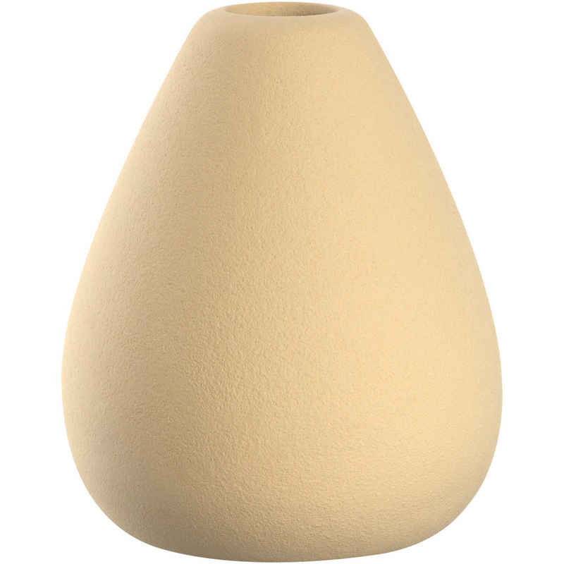 LEONARDO Tischvase Leonardo Keramik Vase LUMINOSA, 10 cm, gelb