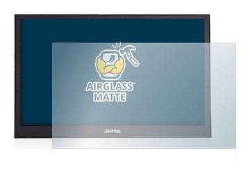 BROTECT flexible Panzerglasfolie für Johnwill Portable Monitor (15.6), Displayschutzglas, Schutzglas Glasfolie matt entspiegelt Anti-Reflex