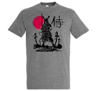 Youth Designz T-Shirt Samurai Herren Shirt mit Trendigem Japan Frontdruck