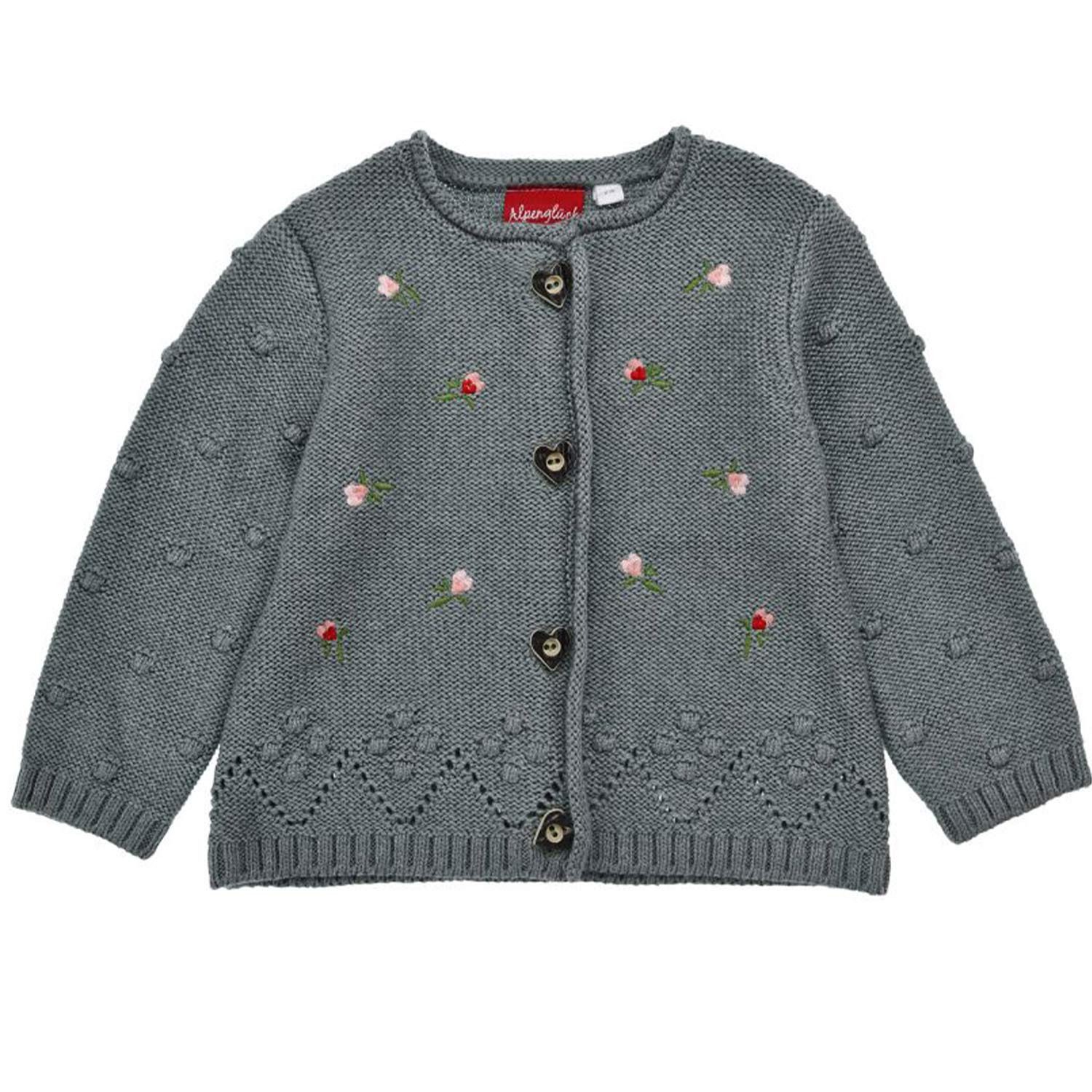 BONDI Strickjacke BONDI Baby Mädchen Strickjacke 86993, Dark Green