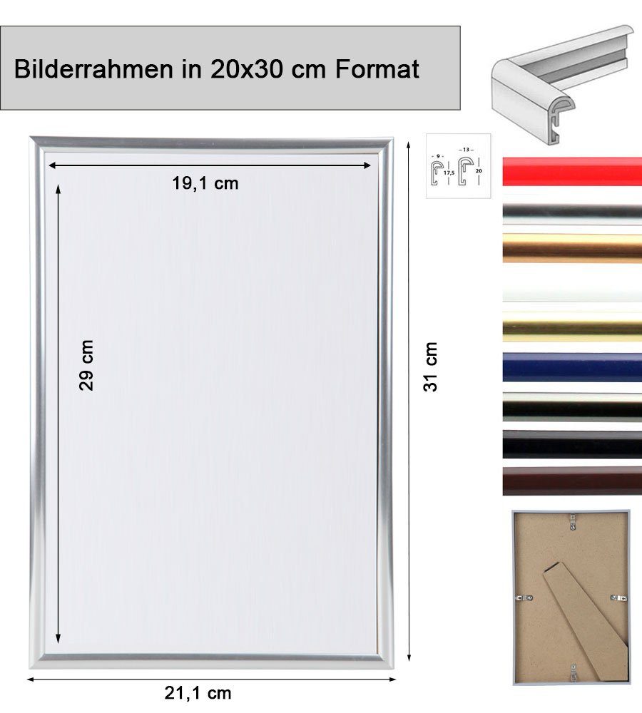 IDEAL TREND Bilderrahmen New Lifestyle Kunststoff Bilderrahmen Kunststoffra günstig online kaufen