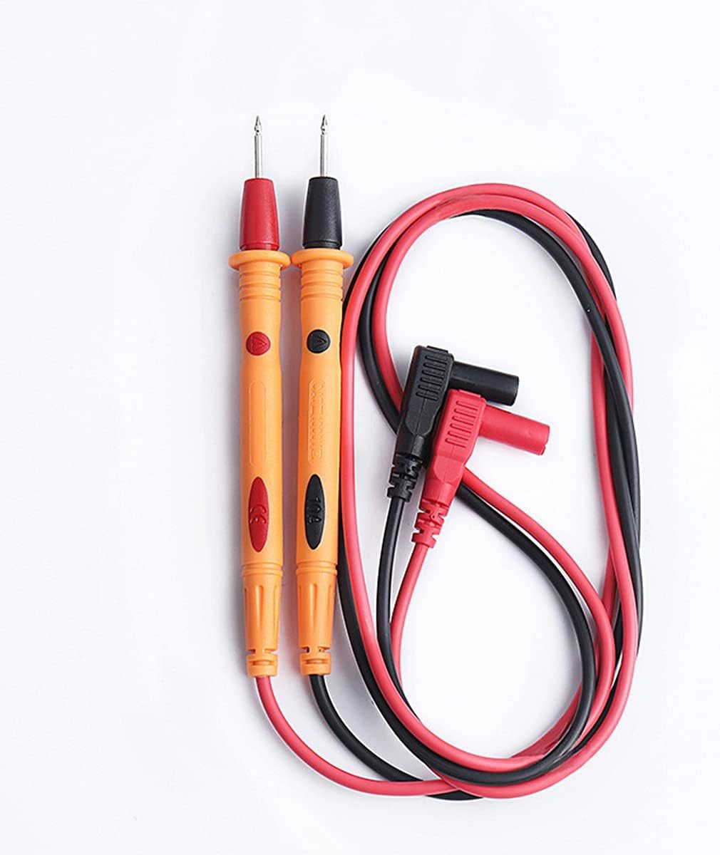 EUZUXU Heavy-Duty Multimeter Messleitung 1M, 1000 V, 20 A, Testkabel Set Mit Messspitzen EUZUXU Heavy-Duty Multimeter Messleitung 1M, 1000 V, 20 A, Testkabel Set Mit Messspitzen