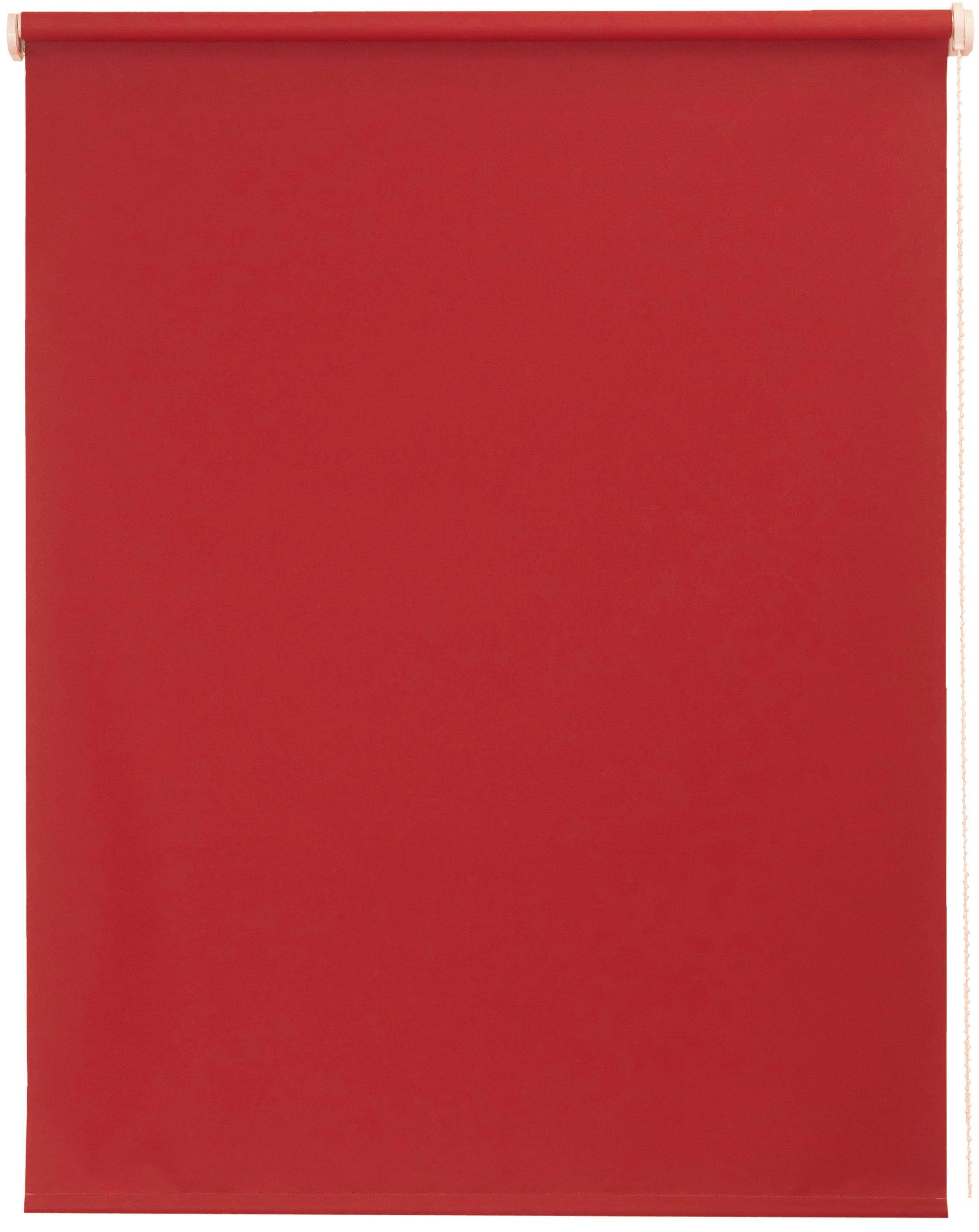 1 rot Bohren, Seitenzugrollo mit verdunkelnd, verschraubt, Lea, Stück sunlines,
