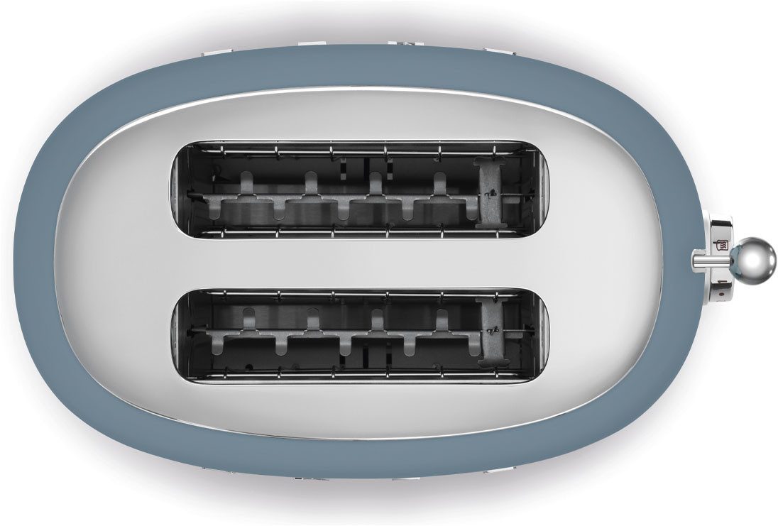 Smeg Toaster TSF01SBMEU, 2 Schlitze, für 2 XXL-Toastscheiben, 950 W