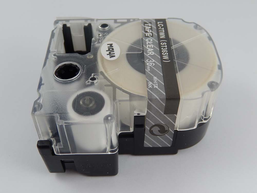 vhbw Beschriftungsband passend für Epson LW-900P, OK900P Drucker & Kopierer Etikettendrucker