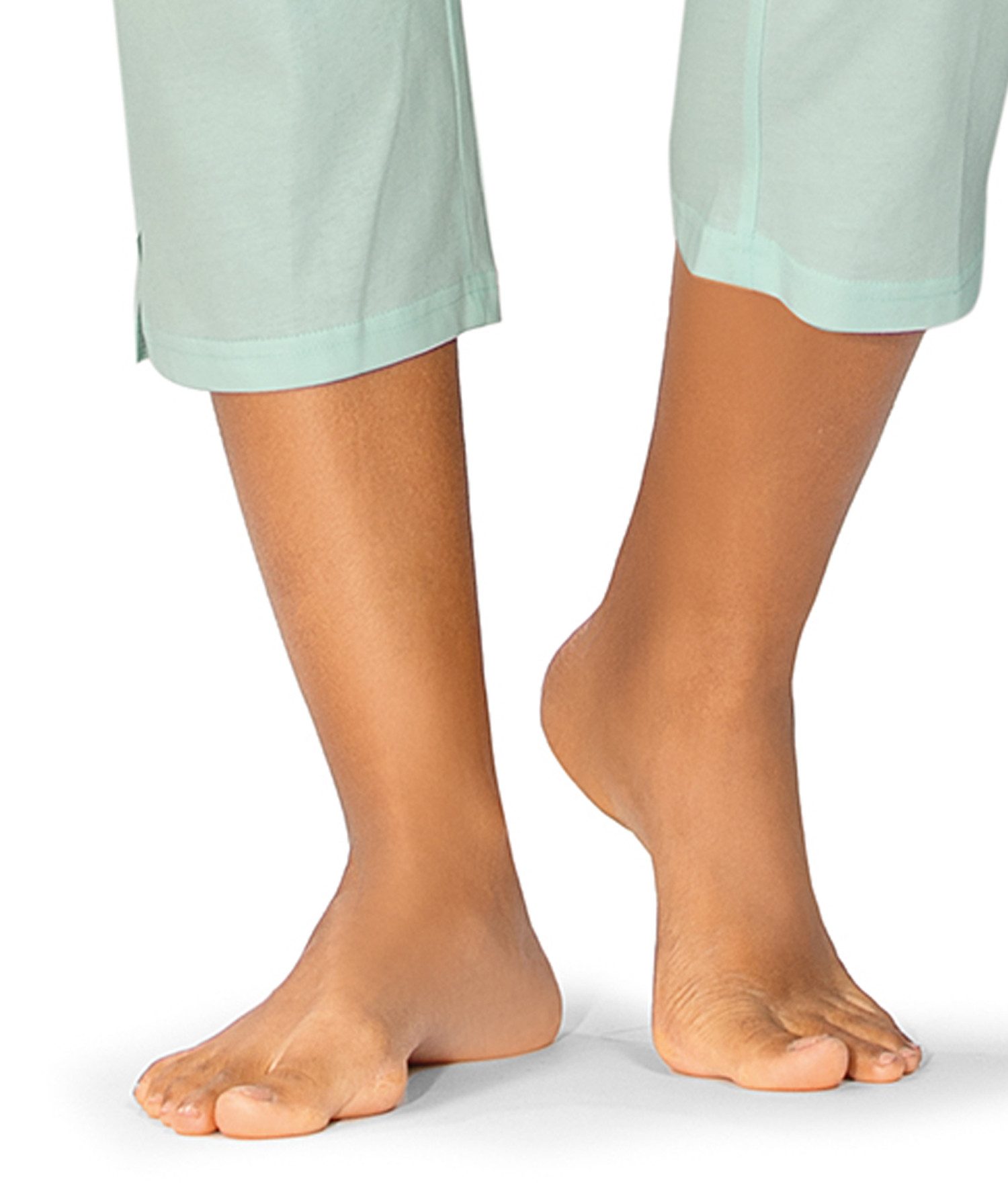 comtessa Schlafanzug Dreamy breeze (Set, 2 tlg., 2-teilig) Damen Pyjama 2-teilig 7/8 Hose Baumwolle Sommer große Größen