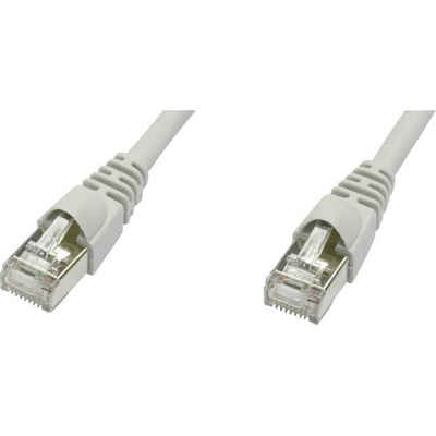 Telegärtner Netzwerkkabel CAT 5e F/UTP LAN-Kabel, (1.00 cm), Flammwidrig, mit Rastnasenschutz