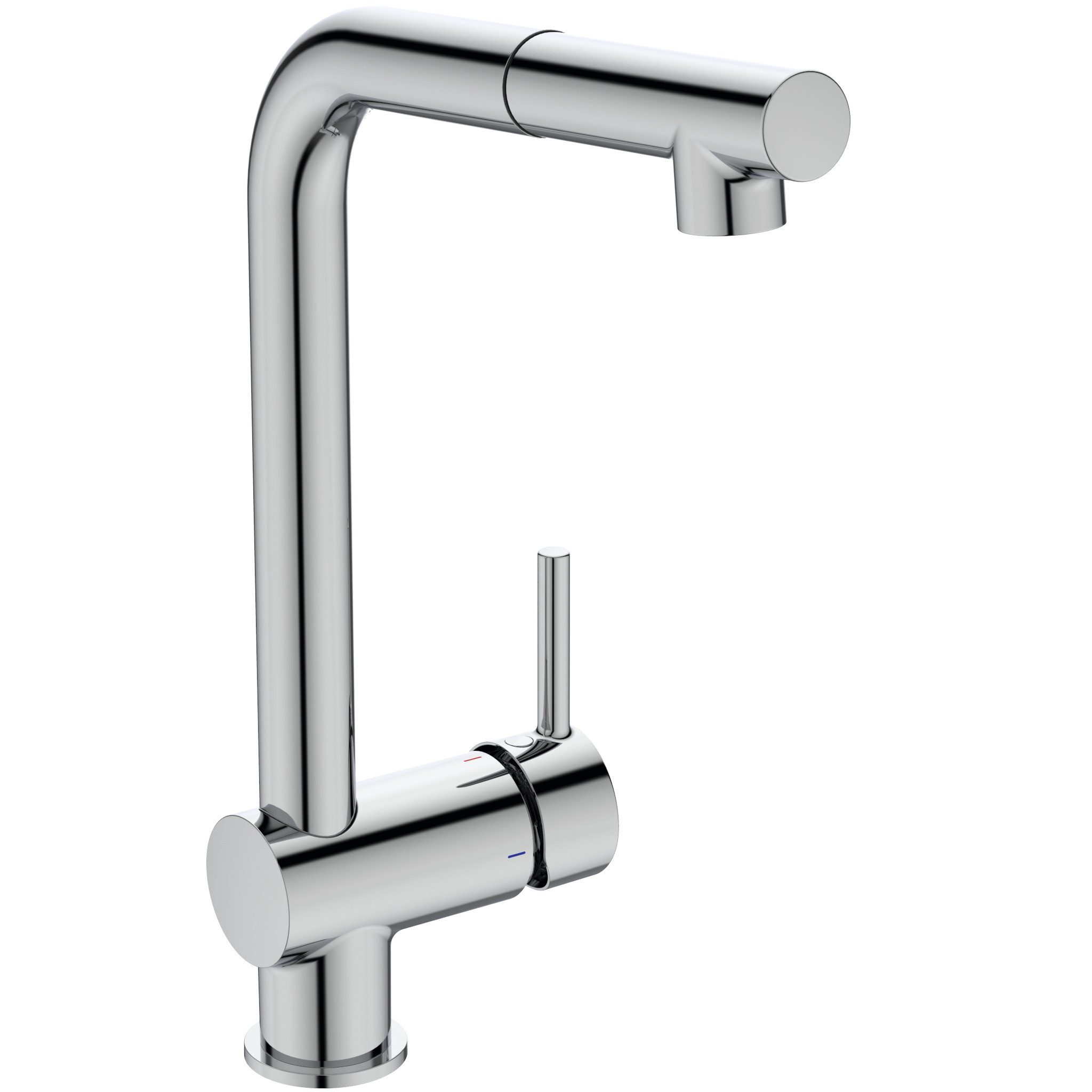 Ideal Standard Küchenarmatur Alero FirmaFlow® Kartusche, Wassersparend, mit herausziehbarer Handbrause