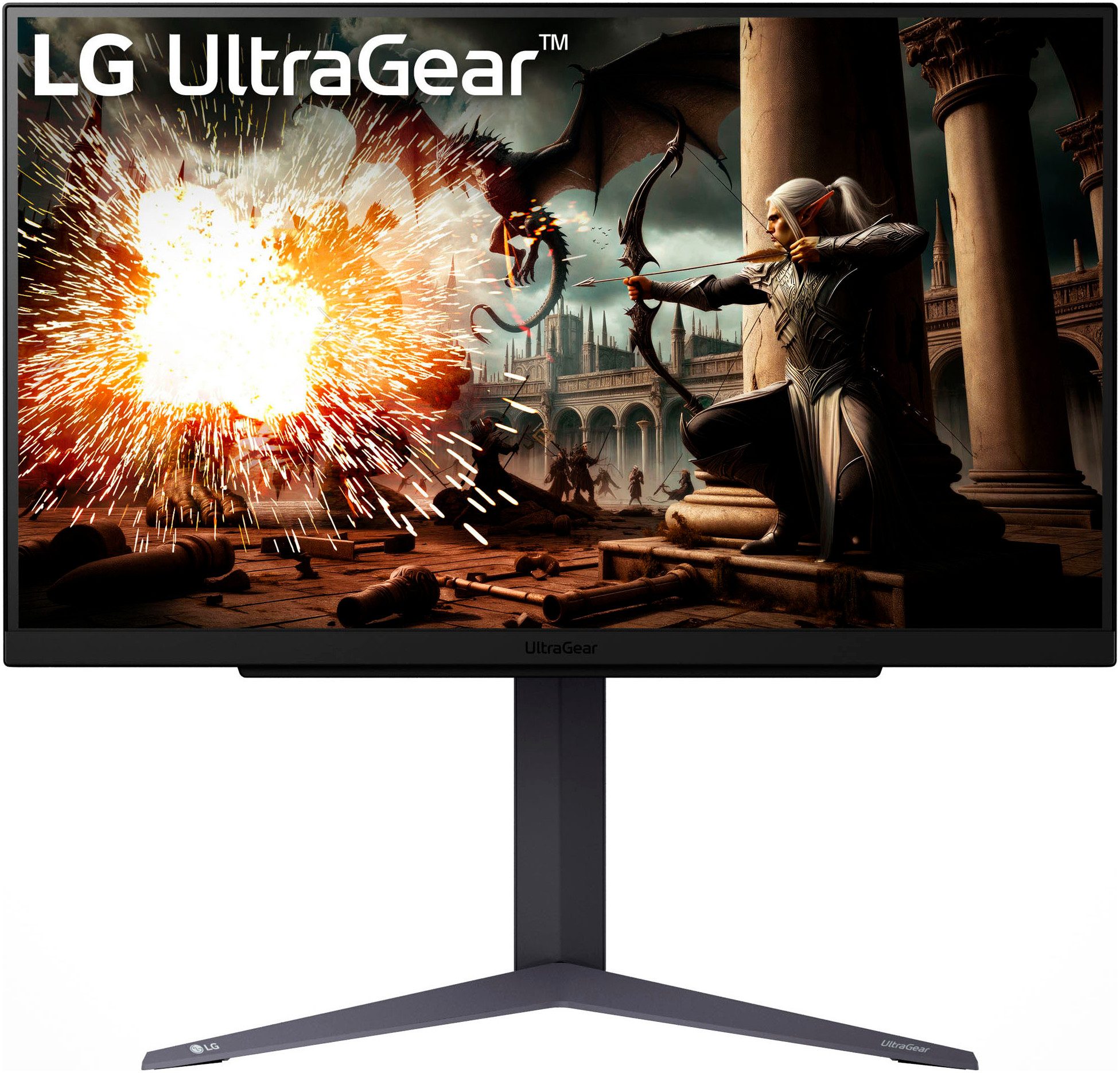 LG 27GS75QX Gaming-Monitor (68 cm/27 ", 2560 x 1440 px, WQHD, 1 ms Reaktionszeit, 180 Hz, IPS)