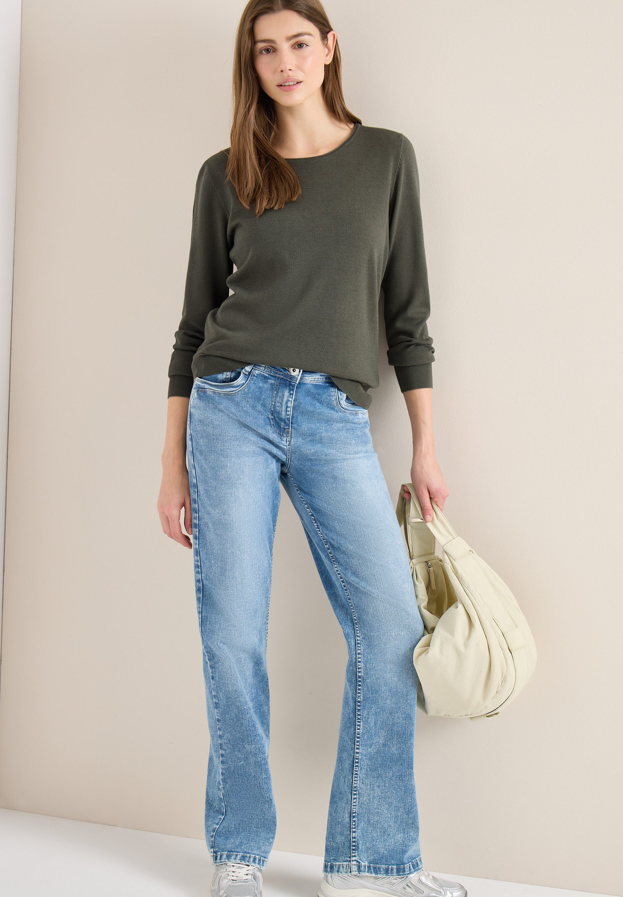 CECIL Strickpullover aus Feinstrick günstig online kaufen
