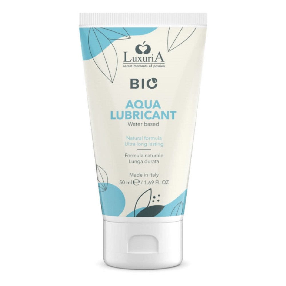 LUXURIA Gleitgel BIO Aqua Lubricant, Tube mit 50ml, 1-tlg., wasserbasiertes natürliches Gleitgel