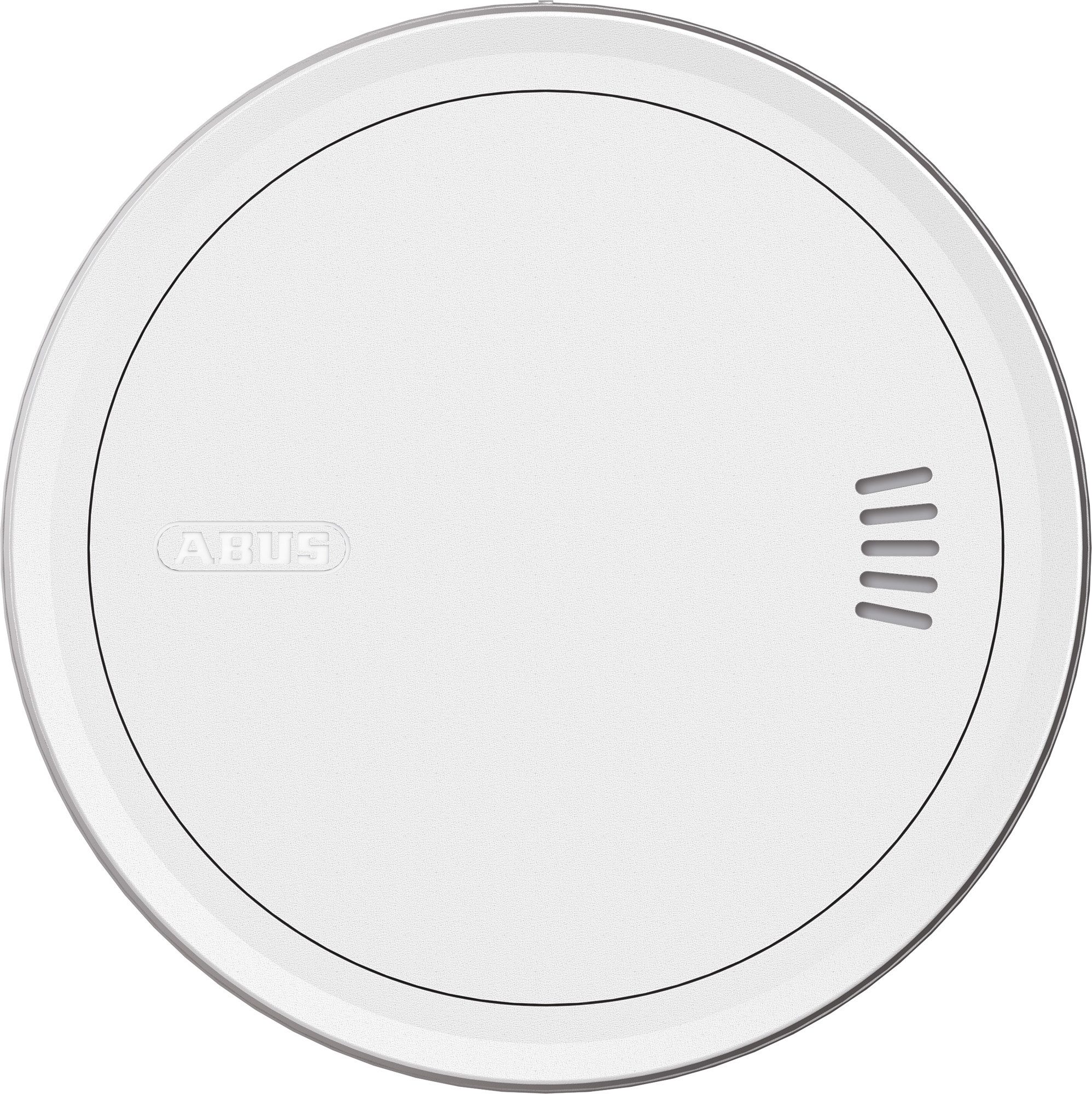 ABUS Rauchmelder PREFIRA SLIM - mit 10-Jahres-Batterie - 1 Stk. Rauchmelder (Schlicht, extra flach und schlafzimmertauglich - nur 2,85 cm Bauhöhe)