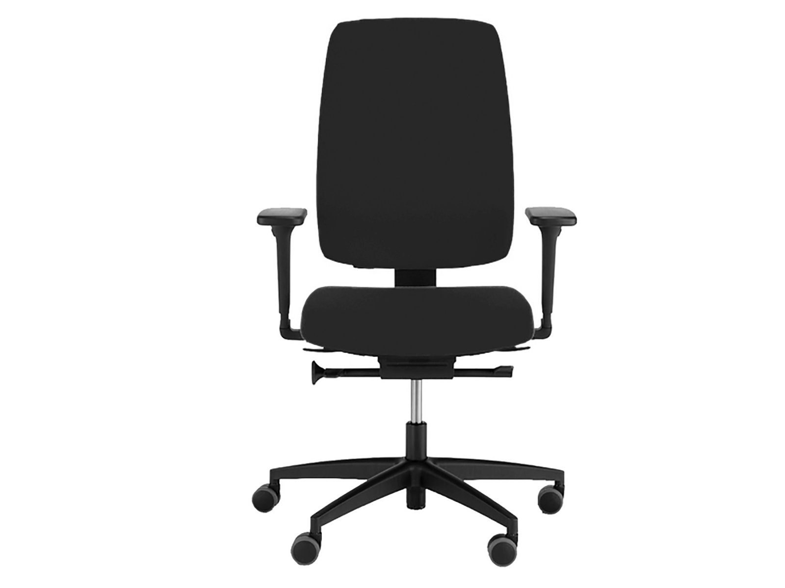 Mauser Armlehnenstuhl Sitzkultur Ergonomisch-er Schreibtischstuhl, Schwarz Bürostuhl moderner hochwertiger