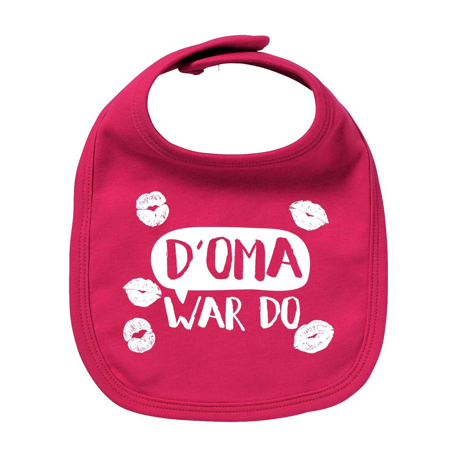 Bavariashop Lätzchen Lätzchen "D' Oma war do..."